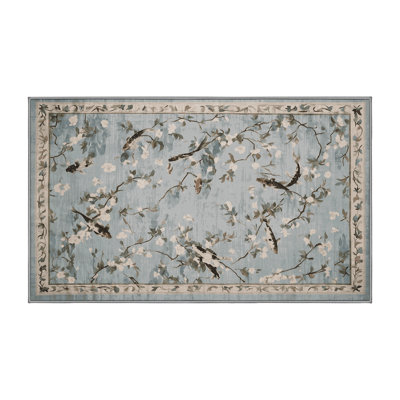 Tapis gris lavable à la machine