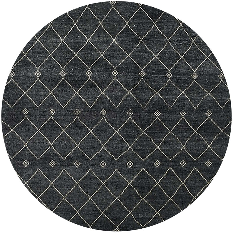 Alysee Moroccan Indoor Rug, Round 7'