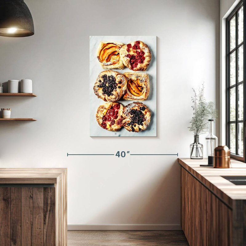 Tartelettes aux fruits sucrés Yarlin, H 36 po x l 24 po