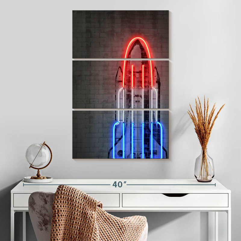 Oberle Rocket Agenda, 32" H x 20" W
