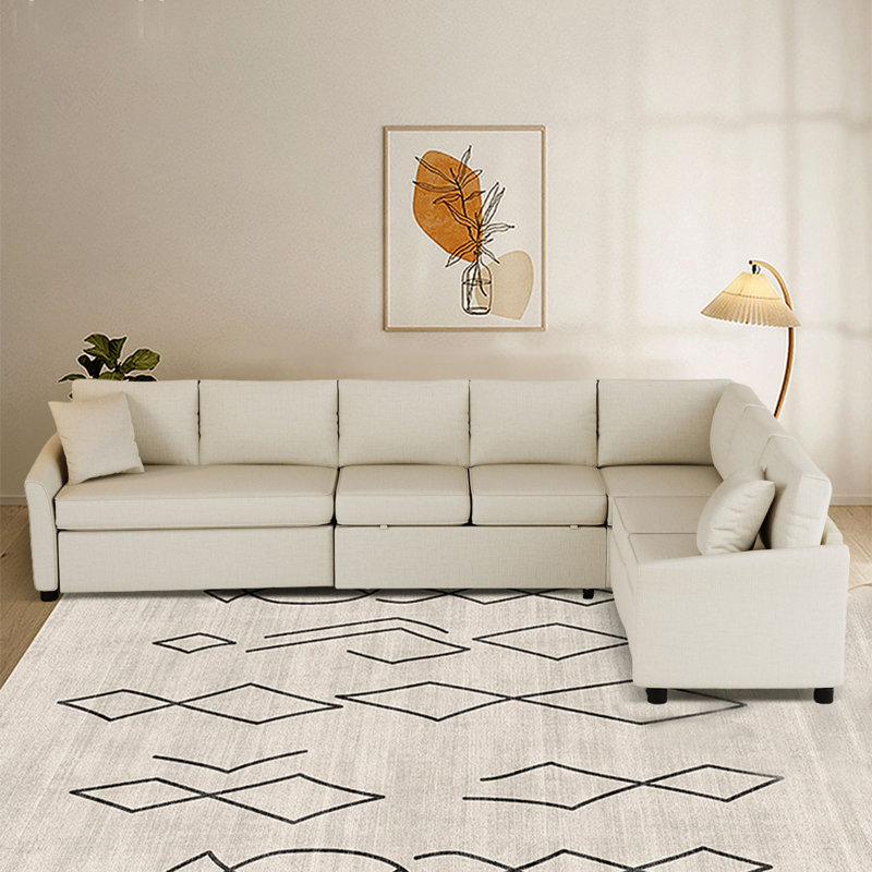 Canapé modulaire Rowann, Chenille beige