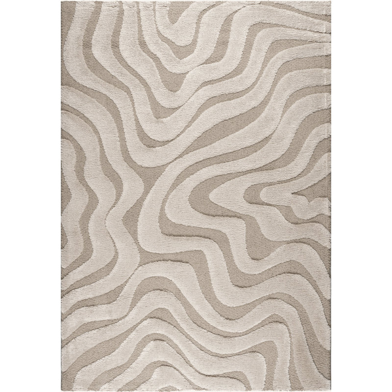 Abstract Area Rug, Rectangle 200 x 290 cm
