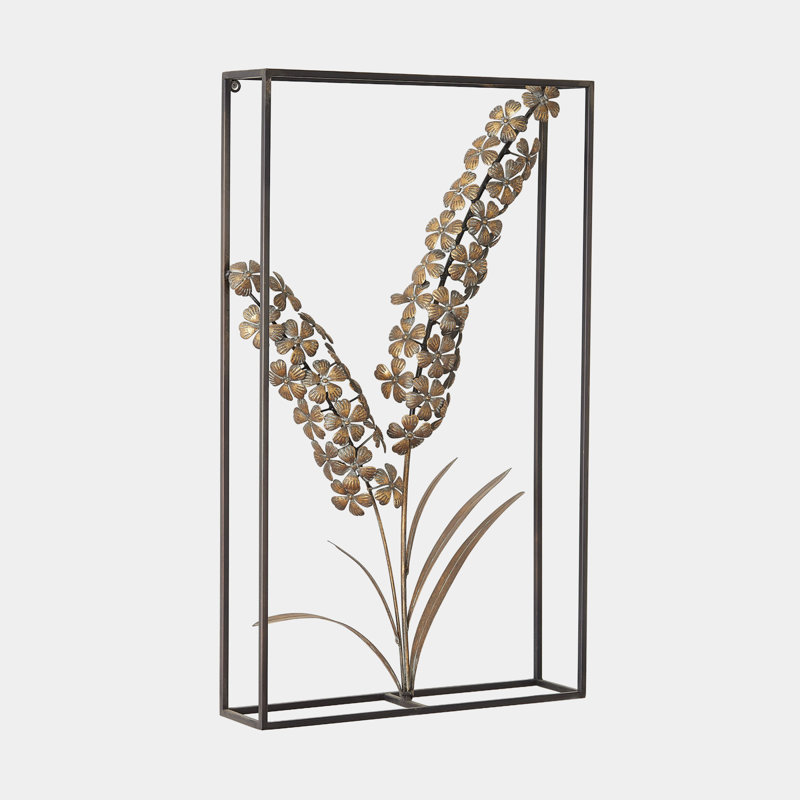 Lavender Wall Decor-Antique Gold