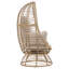 Chaise de patio pivotante avec coussins Denali