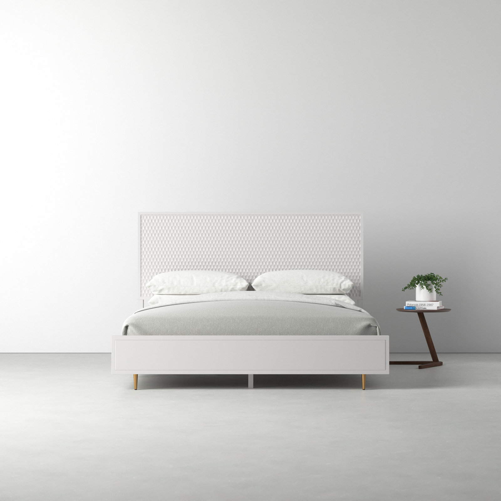 Capra Mahogany Bed, California King