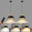 12'' Tradictional/Classical Metal Bell Pendant Kitchen Island Pendant Lighting