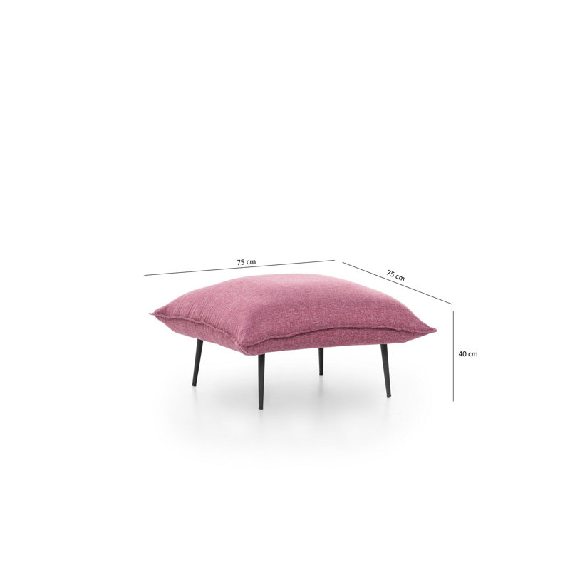 Tabouret d'appoint Abbottsford, Rouge