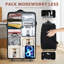 Grande valise de voyage à roulettes pliable 32 po 42 po-562766325