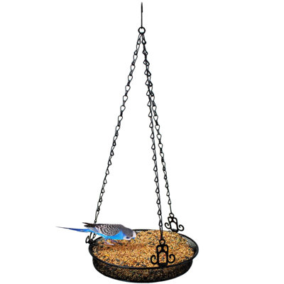 Mangeoire à oiseaux en métal