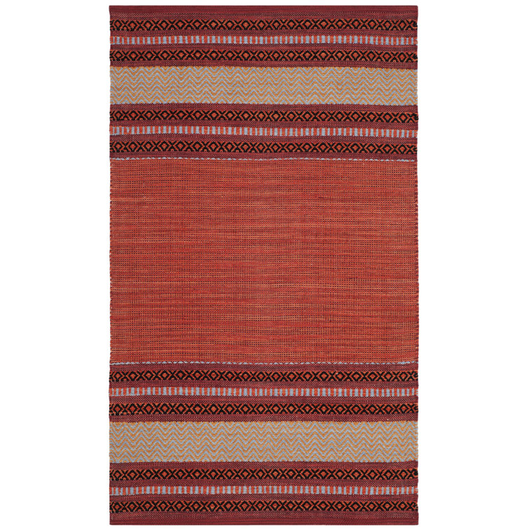 Bokara Hills Hand Woven Cotton Striped Rug