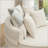 Oversized Round Accent Barrel Chair with 5 Pillows-1356259605