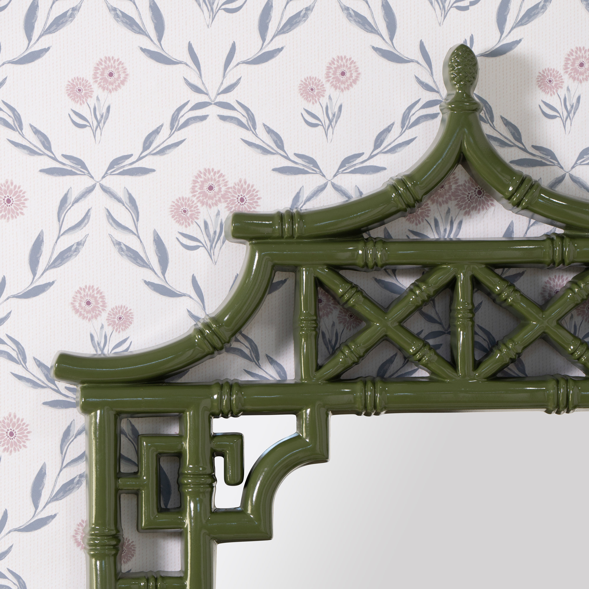 Colombe Shing Wall Mirror, Dark Forest