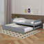 Lit plateforme simple avec lit gigogne-451656800
