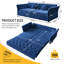 Canapé-lit convertible 74,4 po pour grand lit-781938526