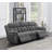 Saar Upholstered Power Sofa Charcoal