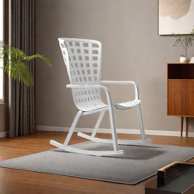 Chaise berçante de balcon