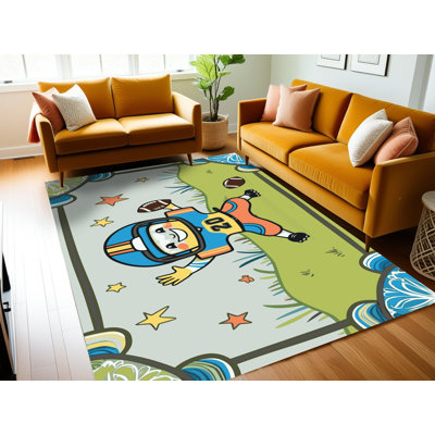 Tapis de football pour enfants Zoomie