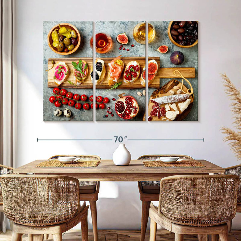 Yarlin Italian Antipasti, 32" H x 50" W