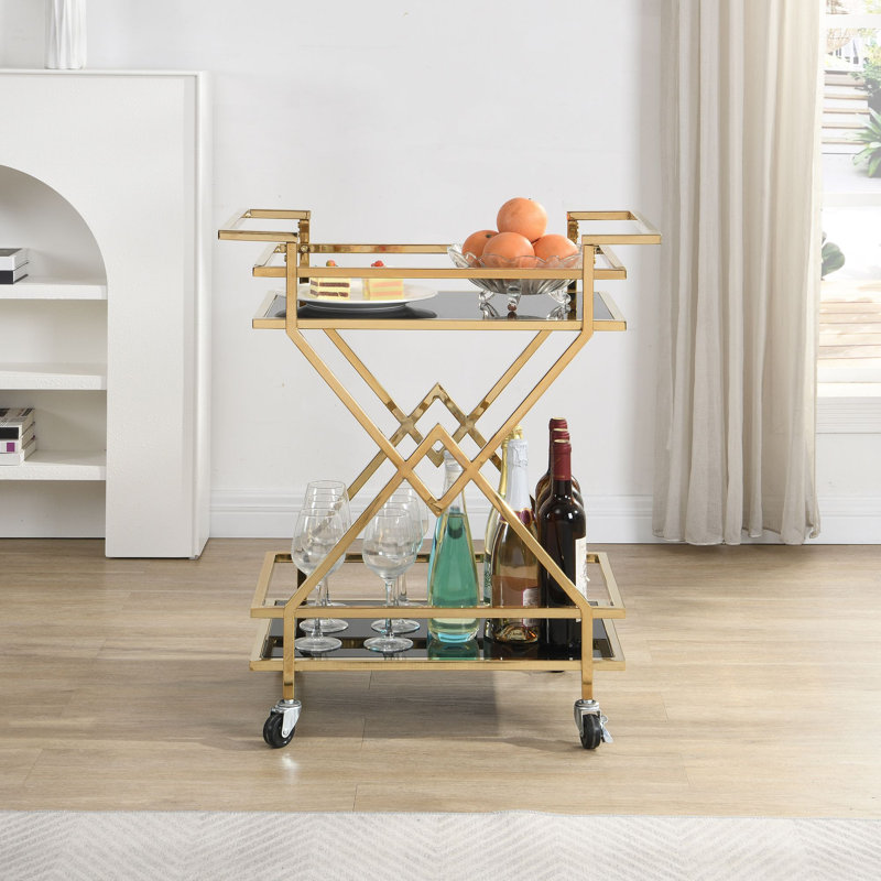Metal Bar Cart
