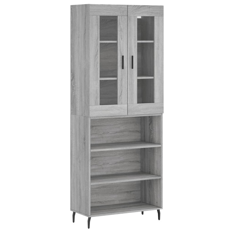 69.5cm Sideboard, Grey Sonoma