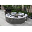 Ensemble de conversation modulaire à 12 places avec coussins Areefa