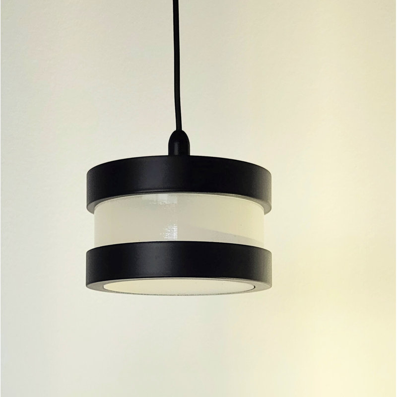 Karter 1 - Light Single Pendant, Black