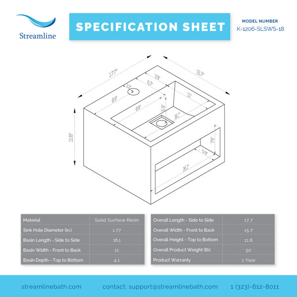 Dimensions du produit