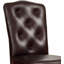 Chaise d'appoint en bois massif Deadrian