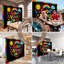Cloison pliante 6 panneaux pour salle de classe Royal Colorful Only-651202703-651202702