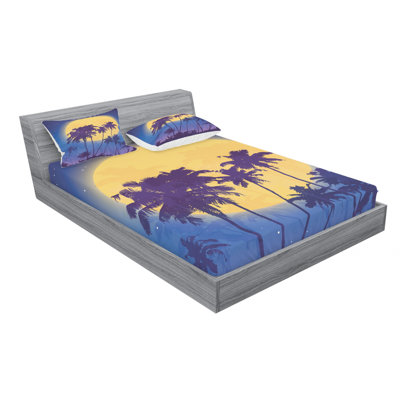 Island Party Microfiber Sheet Set