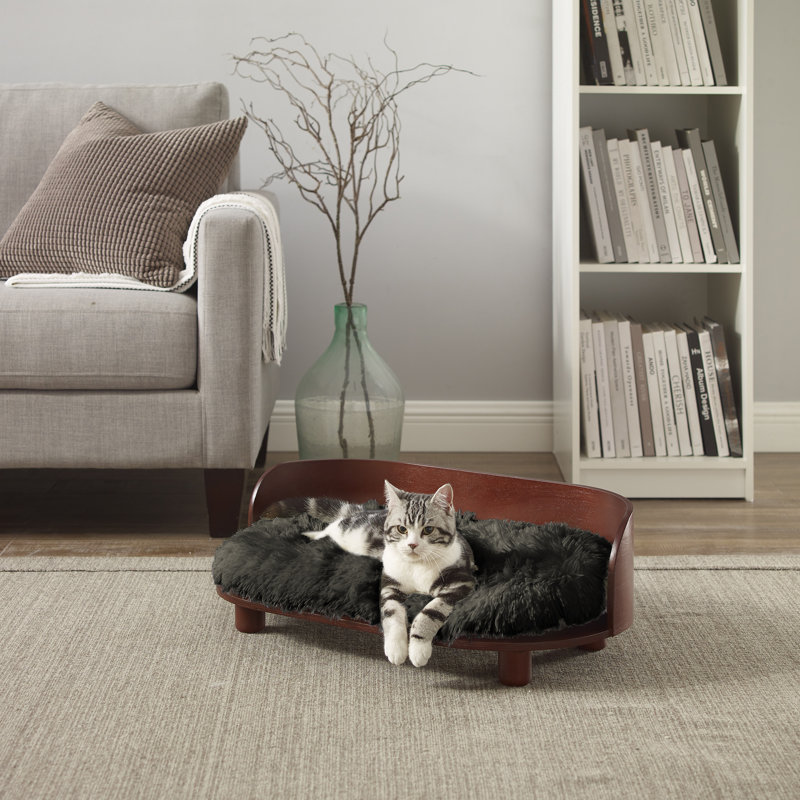 Kuai Pet Bed, Dark Brown