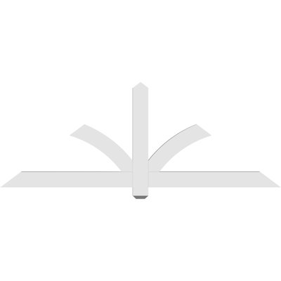 Redmond Architectural Grade PVC Gable Bracket
