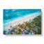Washed Up In Tulum Mexico In Abstract - Wrapped Canvas-55301778