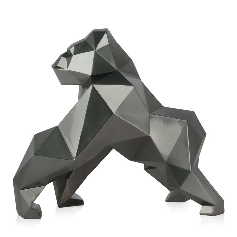 Aafrin Animals Figurines & Sculptures, Anthracite
