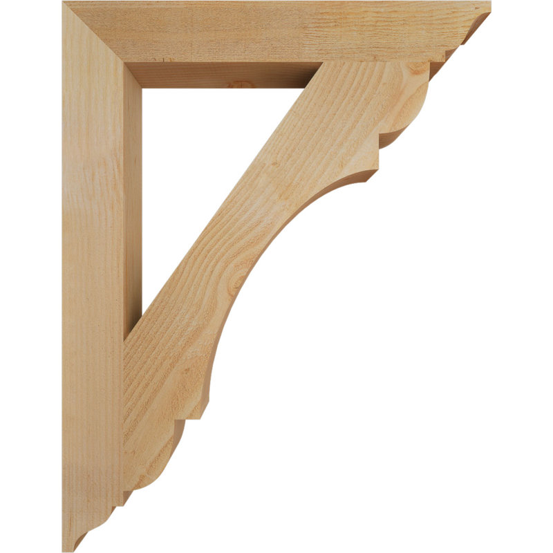 Support olympique traditionnel, Douglas (brut), H 28 po x l 3,5 po x P 36 po