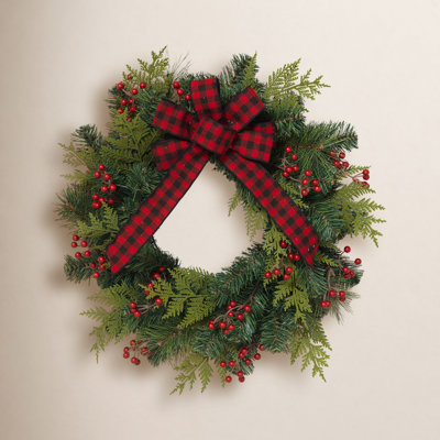 24" Pine Wreath