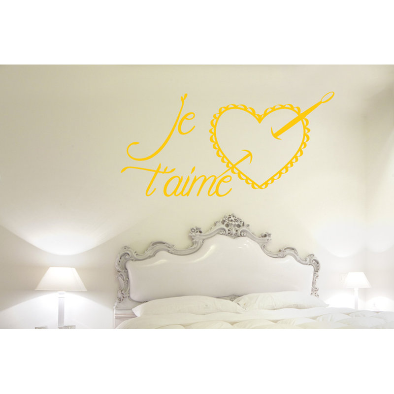 Wall Decal, Large, Dark Yellow