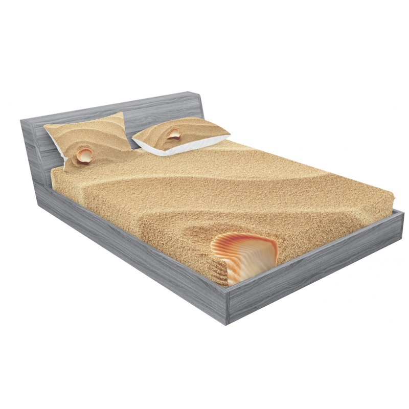 Microfiber Sheet Set, Queen Sheet Set with Fitted Sheet