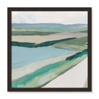 Fields Of Green I by - Single Picture Frame Print