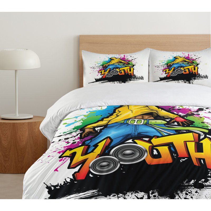 No Duvet Cover, Queen Duvet Cover + 2 Standard Shams