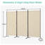 243cm W x 180cm H 3 - Panel Metal Folding Room Divider-81928805