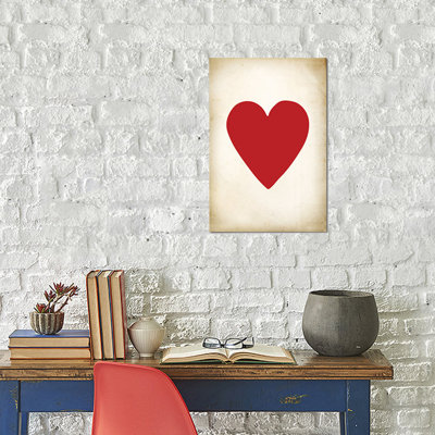 Patent Print Store " Card III: Heart " by PatentPrintStore
