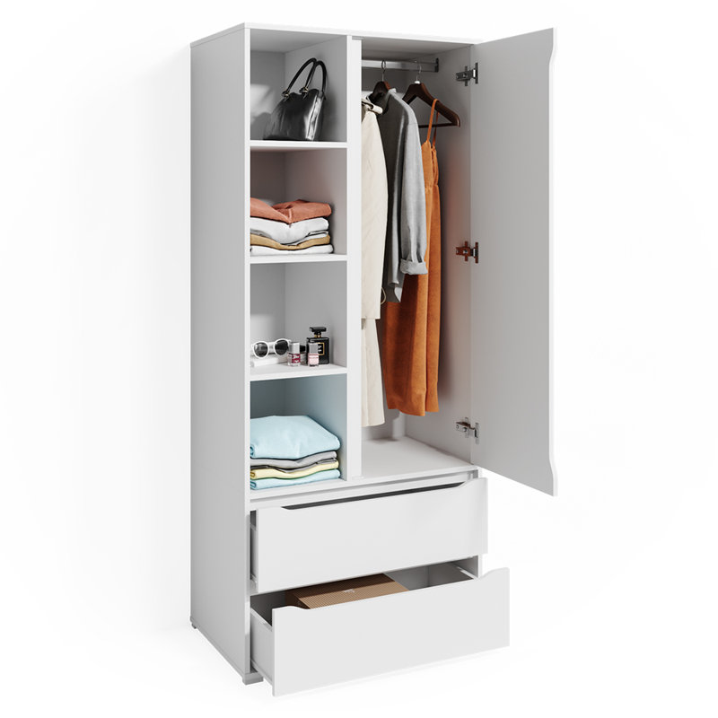 Ruben 1 Door Wardrobe