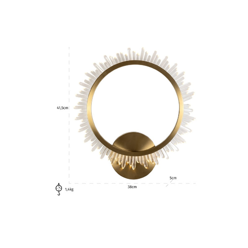 Lampe murale Beau