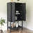 Sophisticated Oak Veneer Cabinet With Multiple Storage Functions-258558527
