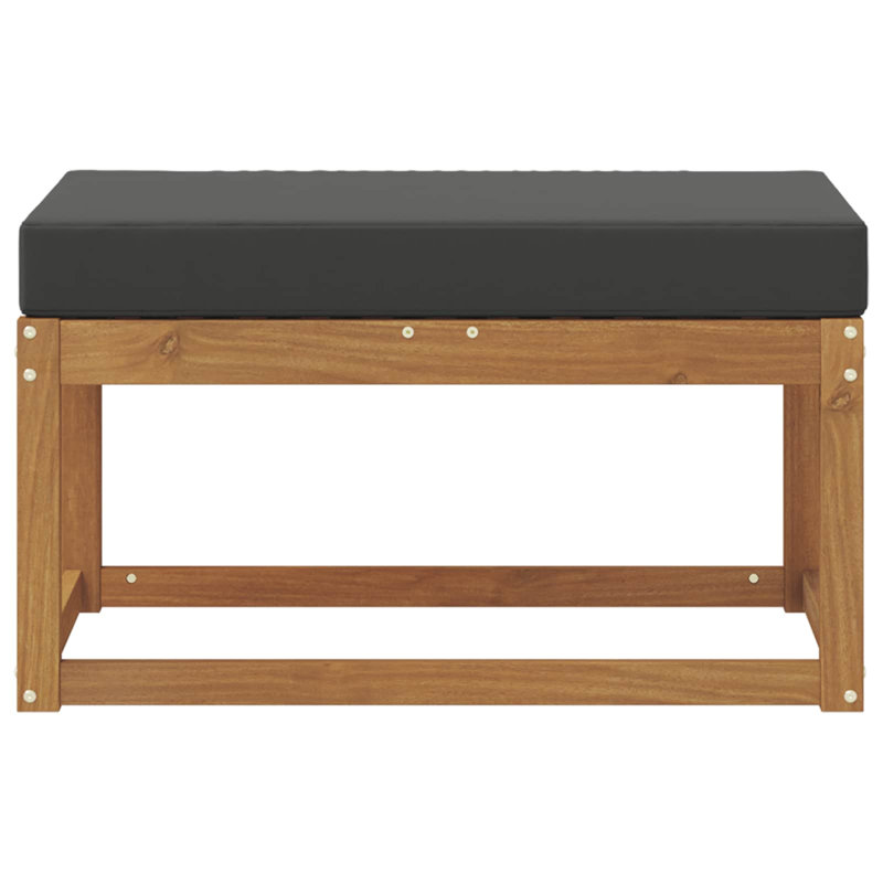 Banc d'extérieur vidaXL en bois d'acacia massif naturel
