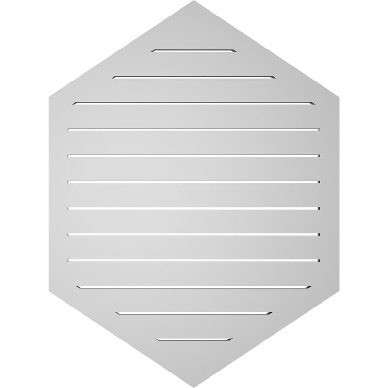 Pente verticale verticale en uréthane 8 pi, 1.5" H x 30" W x 40" L
