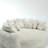 Modern oversized sofa bed with armrests-1132494187