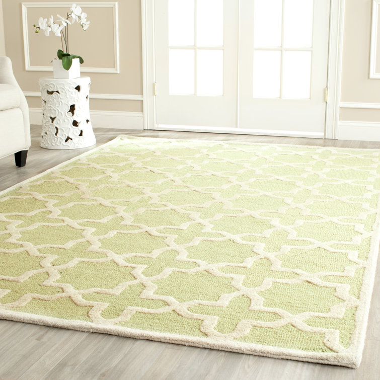 Cannen Hand Tufted Wool Geometric Rug