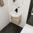 Small Size Bathroom Vanity With Ceramic Sink